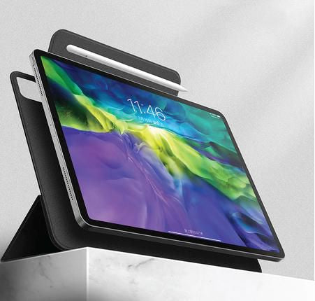 eSTUFF COLORADO Tablet-Hülle für iPad Pro 12,9" (4.–6. Gen.) – Schwarz
