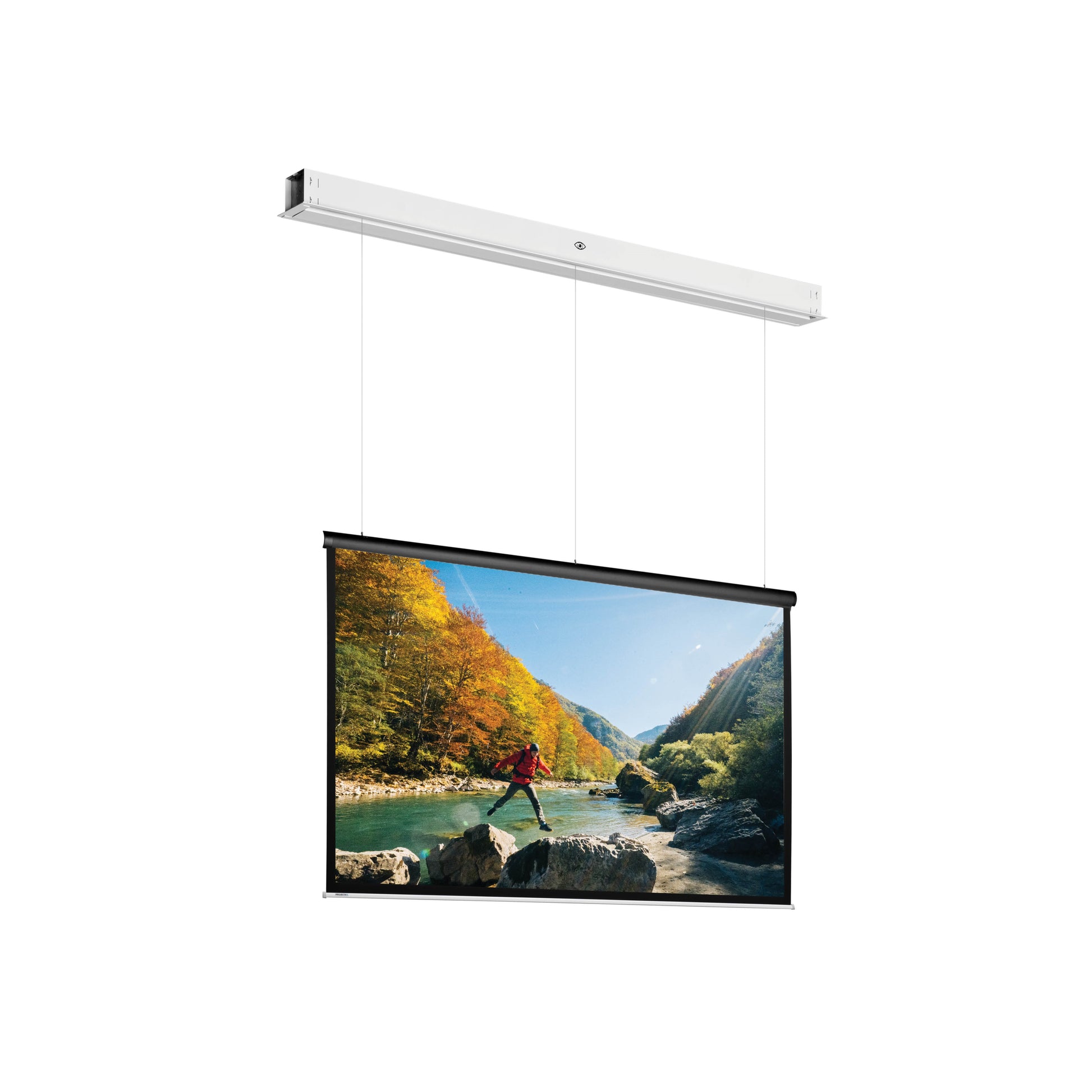 Da-Lite DescenderPro SightLine 156x250 – Elektrische Leinwand, 16:10, 250 × 156 cm (116,1")
