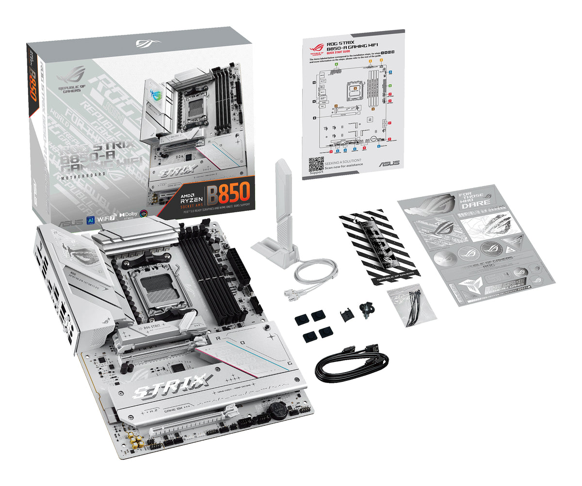 ASUS ROG STRIX B850-A GAMING WIFI – Mainboard – AM5, AMD B850, ATX, DDR5