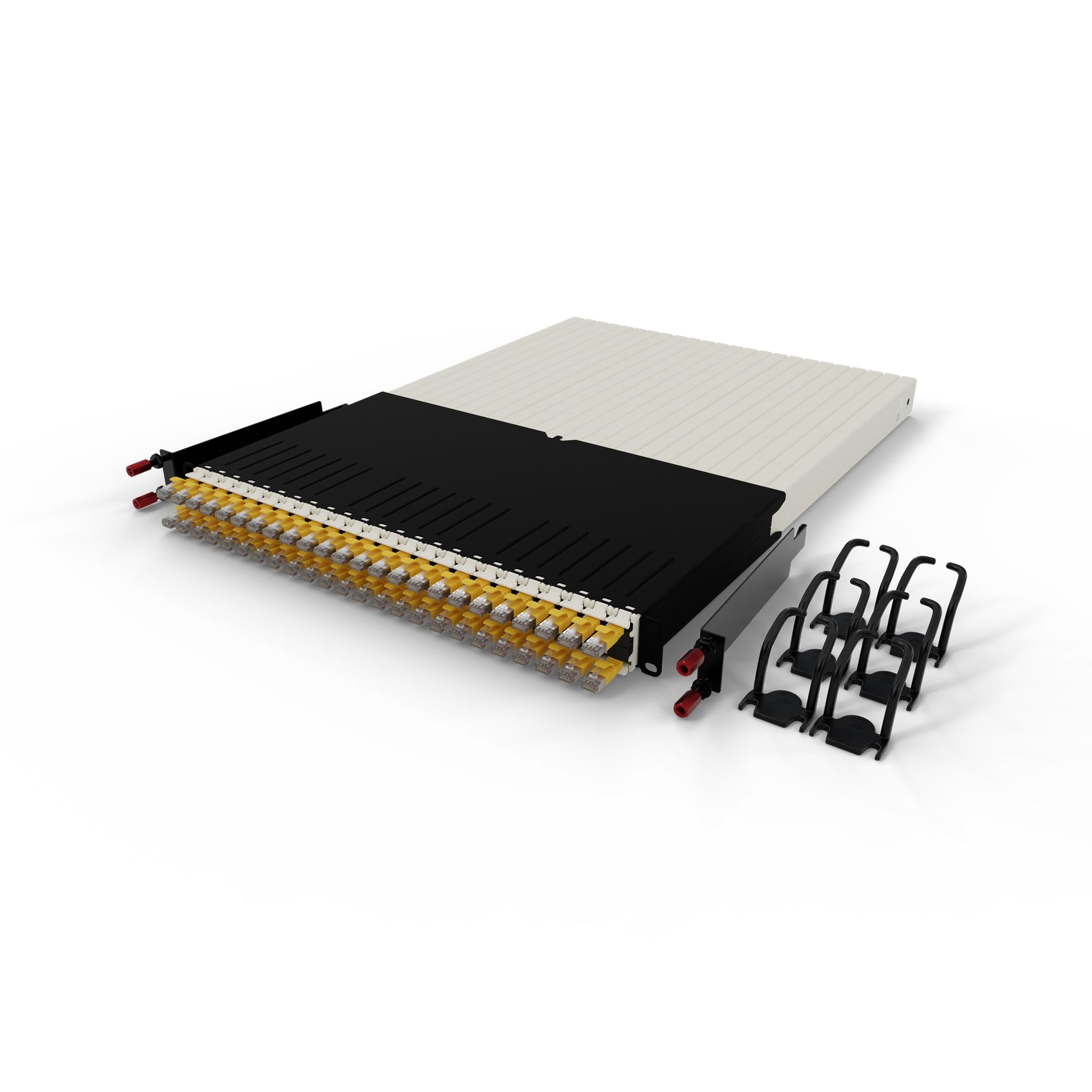 Patchbox 30RU Netzwerkkabel – Gelb, Geschirmt