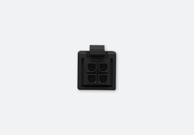 Teltonika 4-poliges Stromkabel – 1 m, 30 V/2 A, 4×0,20 mm², schwarz