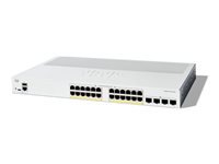 Cisco Catalyst 1200 C1200-24P-4X – Verwalteter L2/L3 Switch – 24× 1G, 4× SFP+, PoE