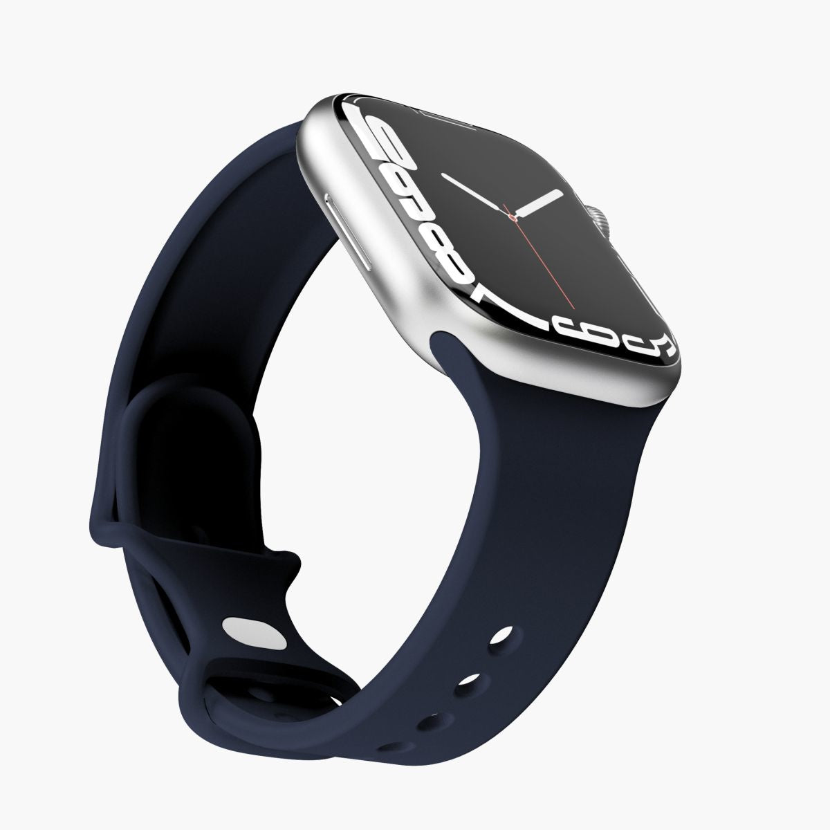 Vonmählen Silicon Loop 2 – Armband – für Apple Watch (diverse Grössen), Blau, Silikon
