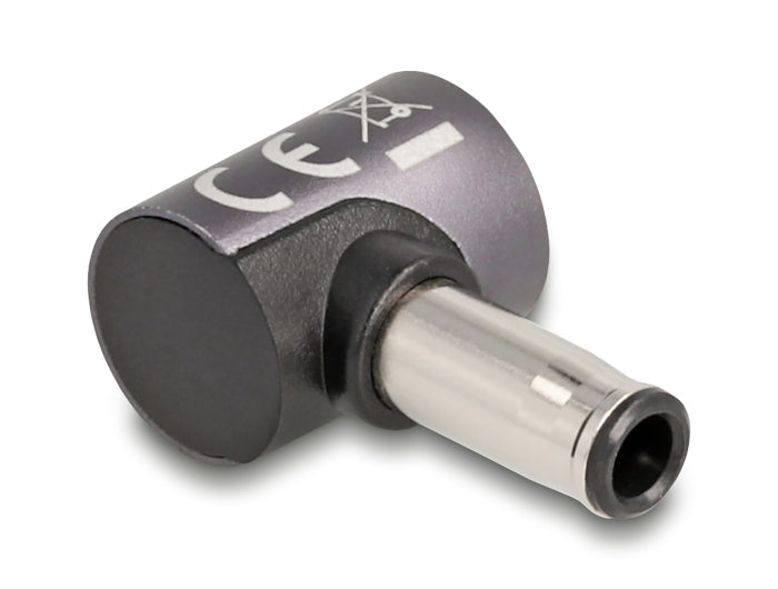 DeLOCK Adapter 5,5 × 2,1 mm zu 8-Pin – 20 V, 3 A – für Notebook – Anthrazit