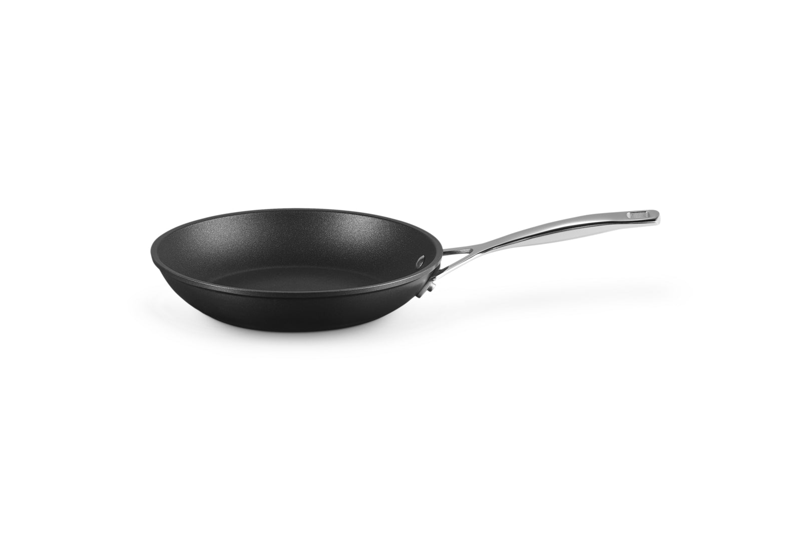 Le Creuset Fonduepfanne – Ø 28 cm, Aluminium, Teflonbeschichtung, für Induktion, Gas, Glaskeramik, Schwarz