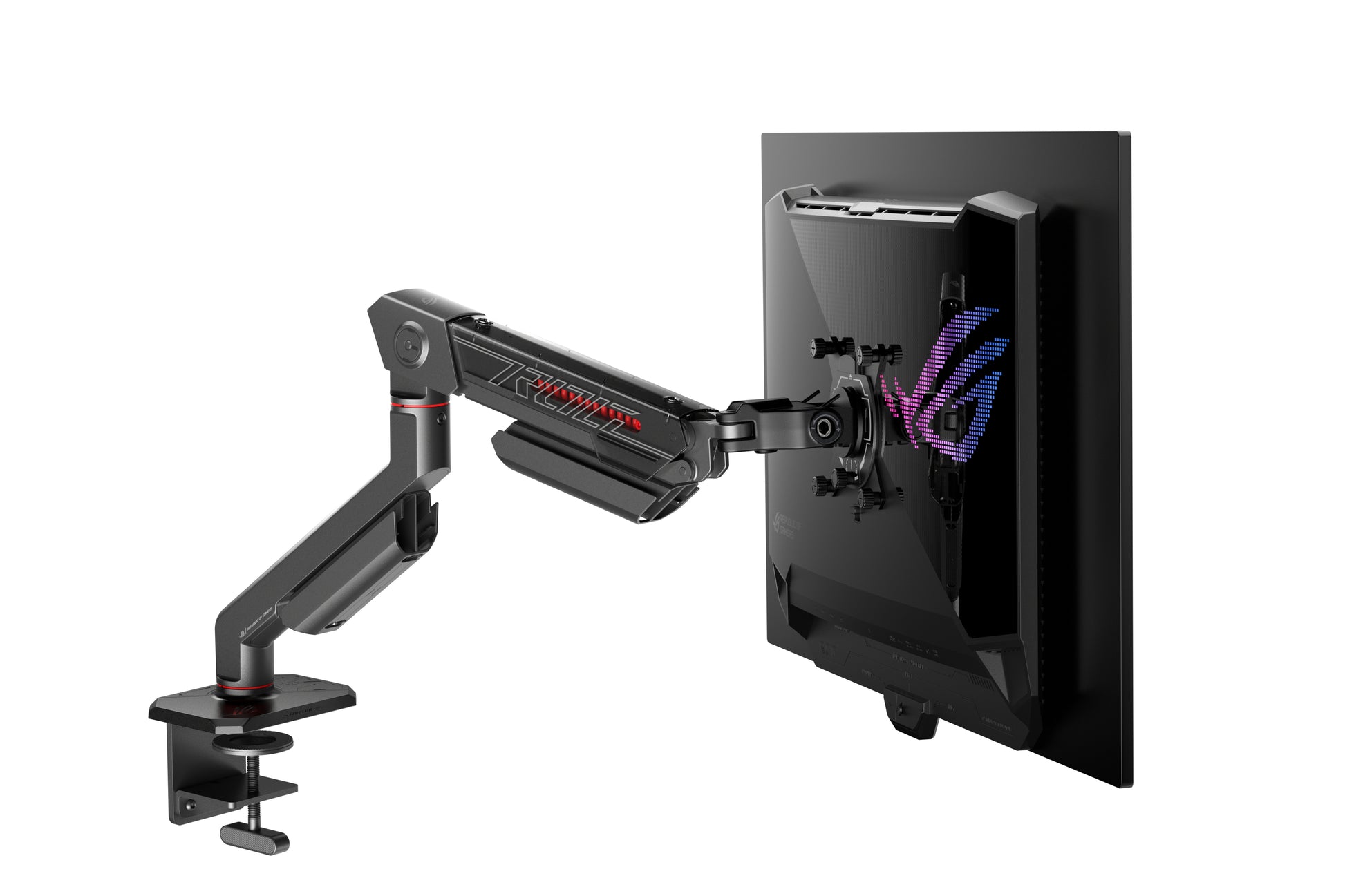 ASUS AAS01R – Monitorarm Tischhalterung – 1 Monitor – bis 49" – VESA 100×100 mm – bis 13,5 kg/Monitor