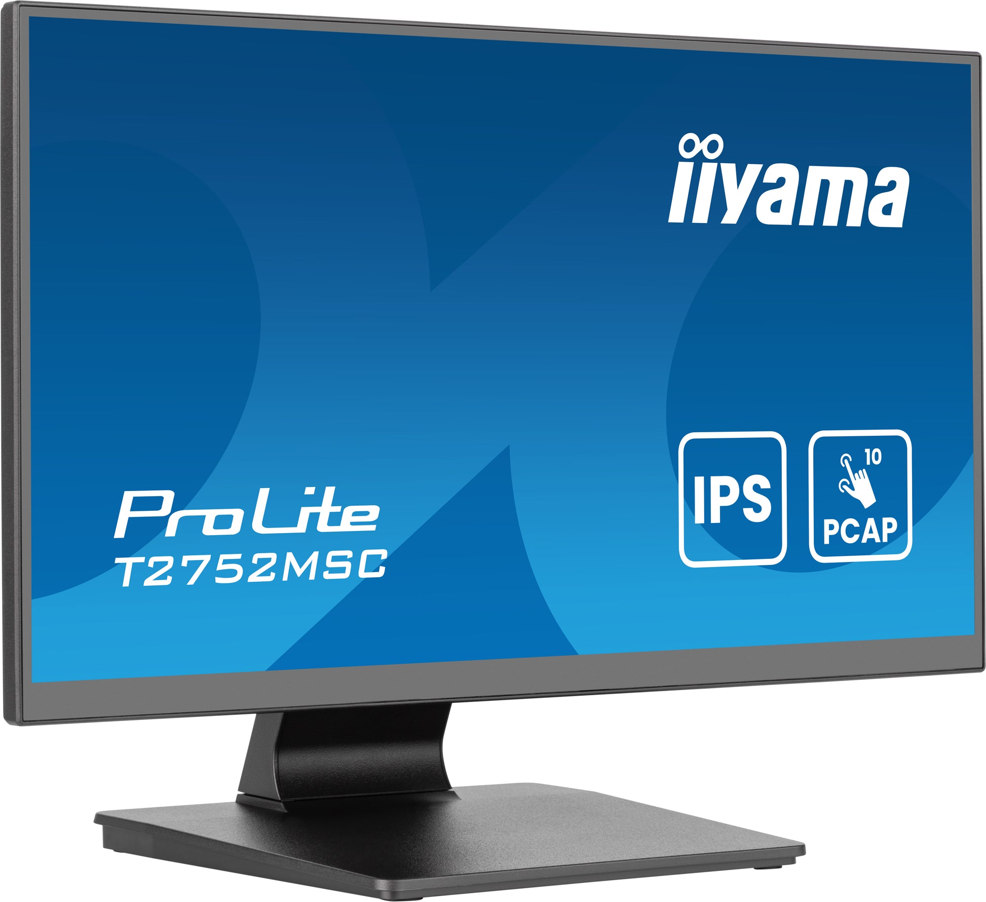 iiyama ProLite T2752MSC-B1AG – Touch-Monitor 27" – 1920 × 1080 (Full HD), IPS, PCAP 10-Punkt, HDMI/DP
