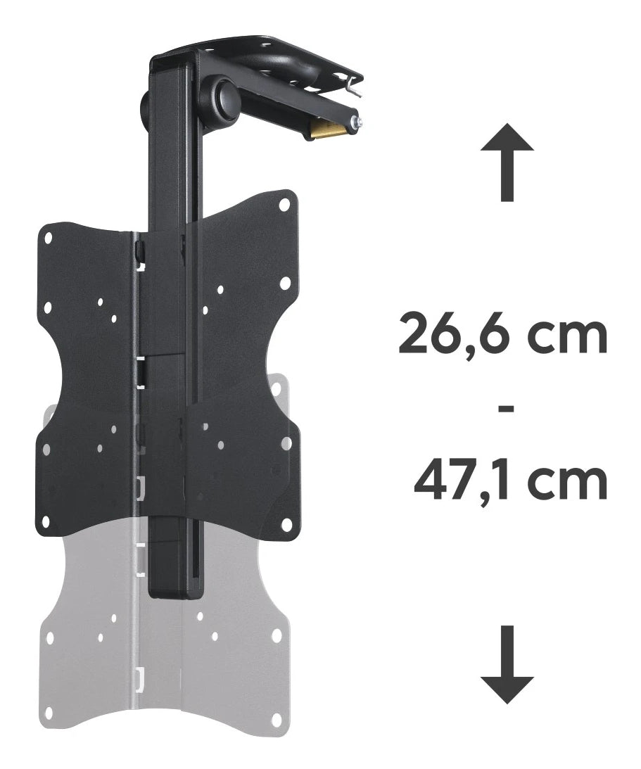Hama Deckenhalterung – 19–46" – VESA 75×75–200×200 – bis 20 kg, Höhenverstellbar, Schwenkbar – 00220876