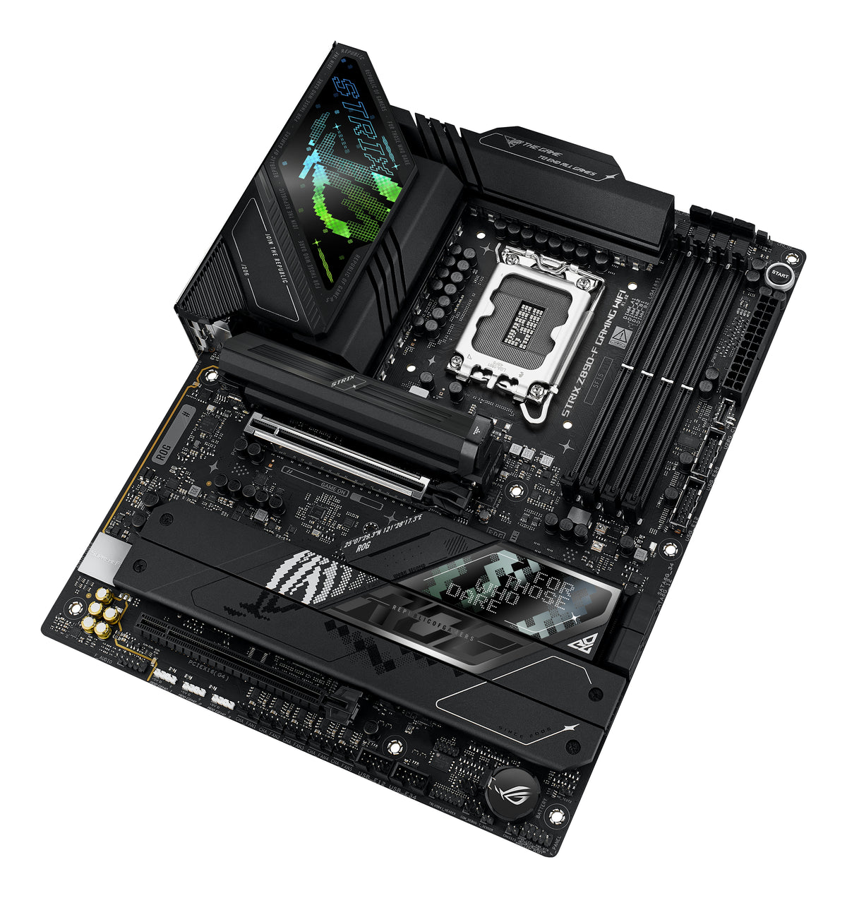 ASUS ROG STRIX Z890-F GAMING WIFI – Mainboard – LGA 1851, Intel Z890, ATX, DDR5