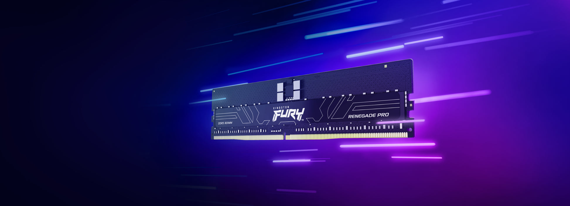Kingston Technology Kingston FURY Renegade Pro – 64 GB (4×16 GB) DDR5-7600 Registered ECC DIMM, CL38, 288-polig