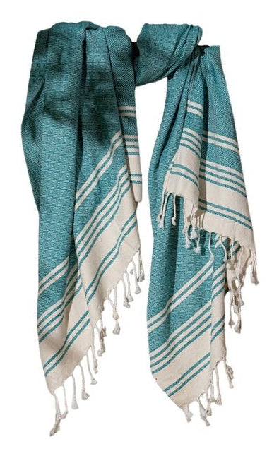 Foutastic Strandtuch New Diamond – 90 × 170 cm, Dunkelgrün, 60% Baumwolle/40% Polyester