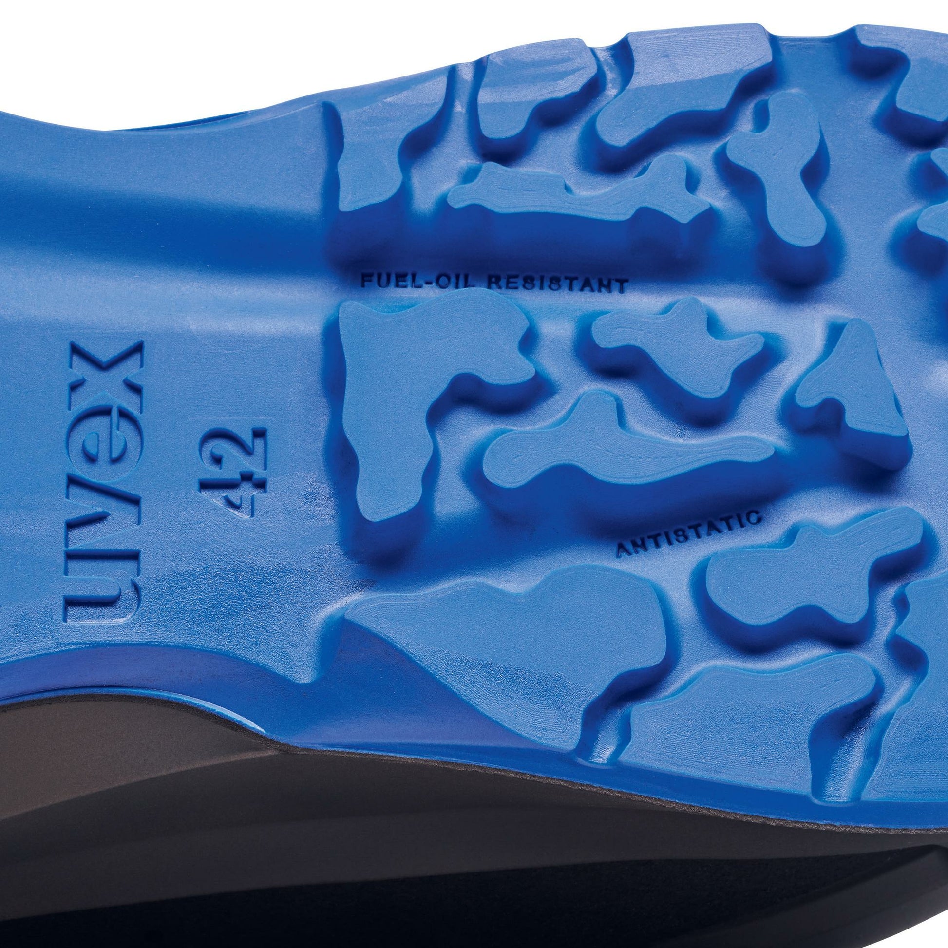 Uvex 1 x-craft Sicherheitsstiefel S2 – Schwarz/Blau – Grösse 52, Weite 11