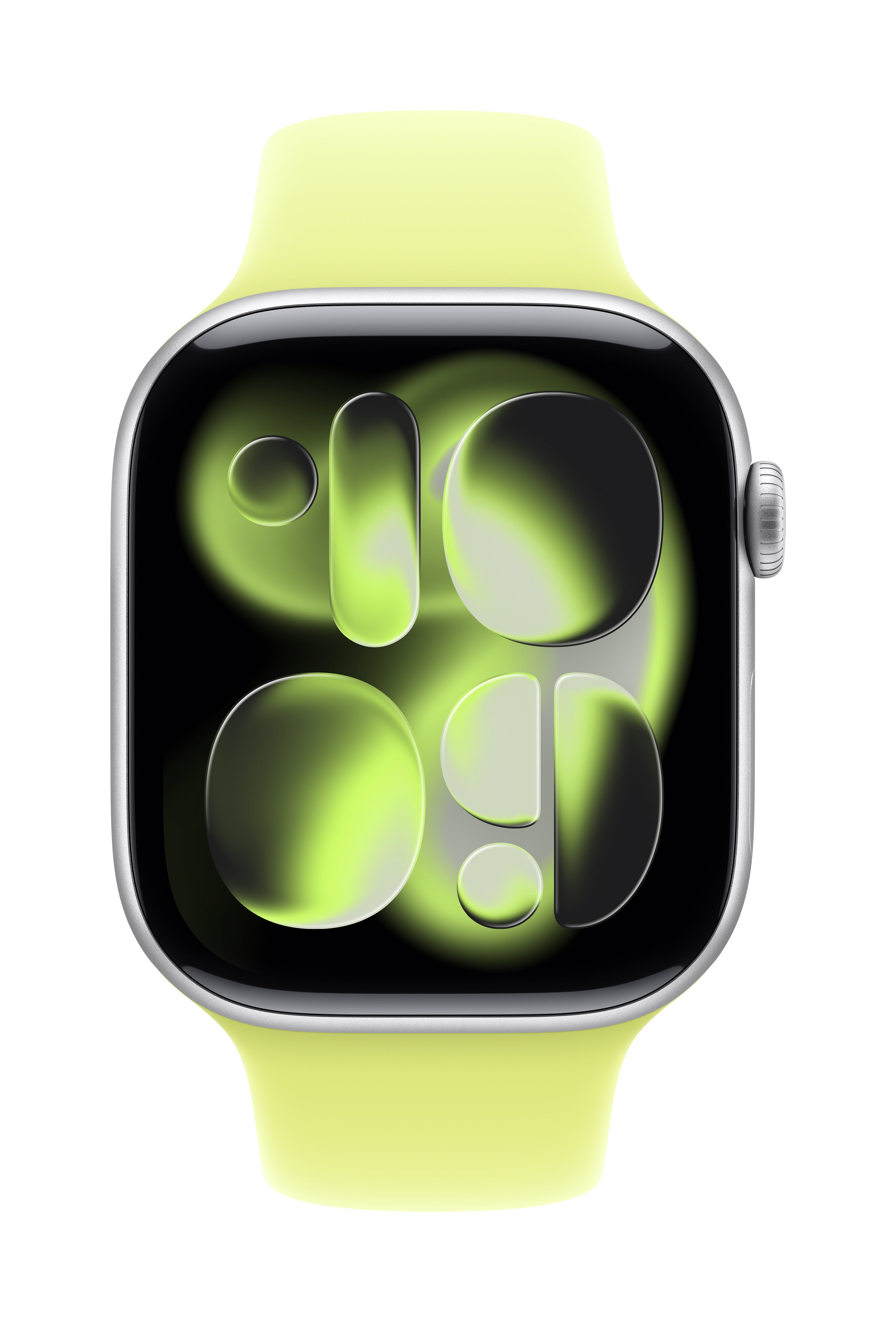 Apple Sport Band – Armband – für Apple Watch 46 mm, Neon Gelb, M/L, Polymer