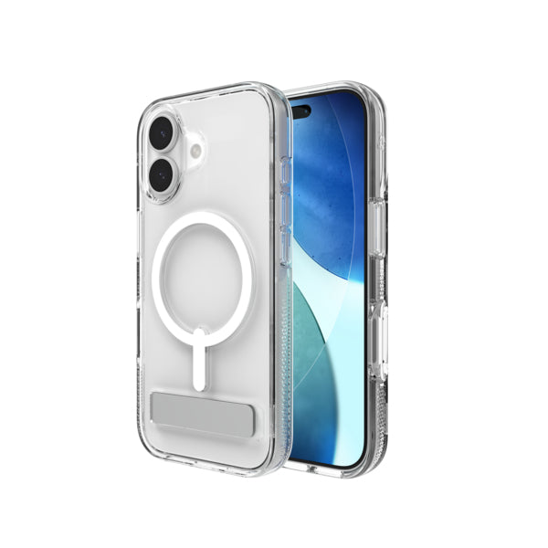 ZAGG Crystal Palace Snap – Backcover – für Apple iPhone 17 – Graphen, Transparent, bis 4 m Sturzsicher