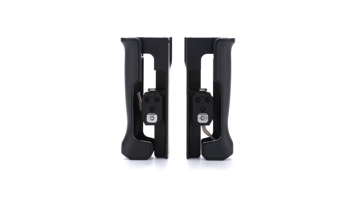 Tilta TGA-MSH Monitor-Griffe – 1/4-20" Gewinde, Aluminium/Edelstahl, Schwarz – 2er-Pack