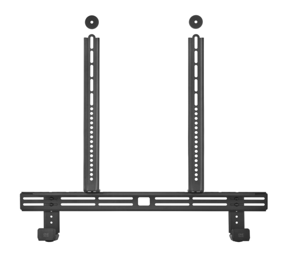 One For All Dynamic Line WM5360 Soundbar-Halterung (Wand) – bis 8 kg – für Soundbars – Schwarz