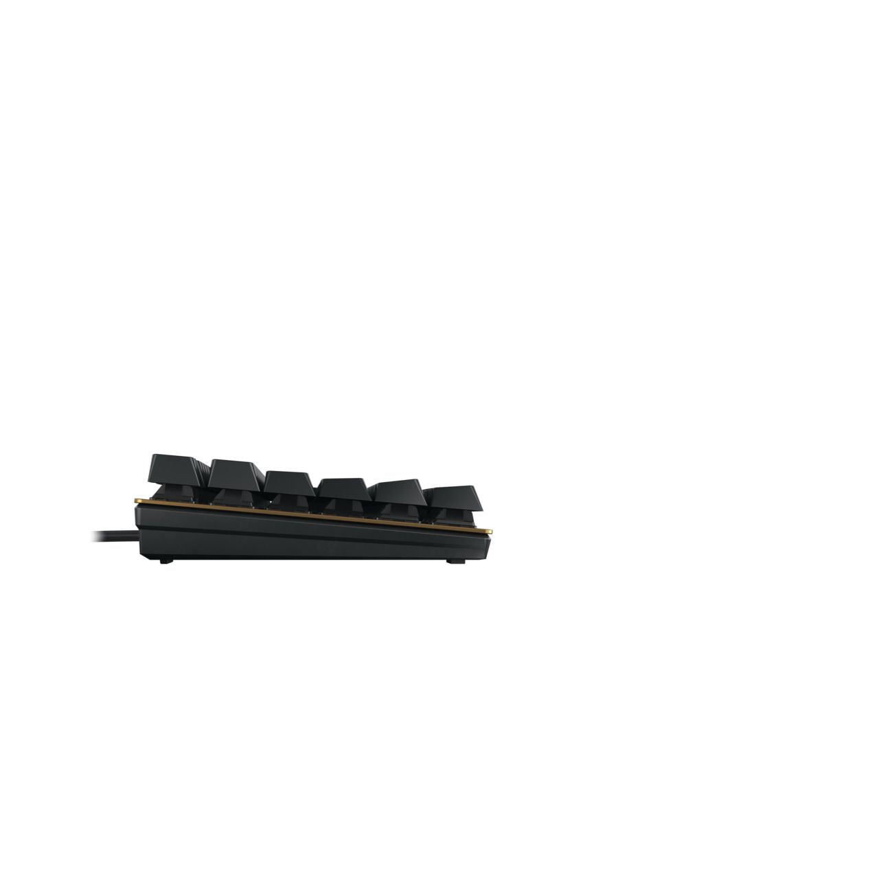 CHERRY Tastatur, kabelgebunden, UK-Layout (EN), mechanisch, schwarz/bronze