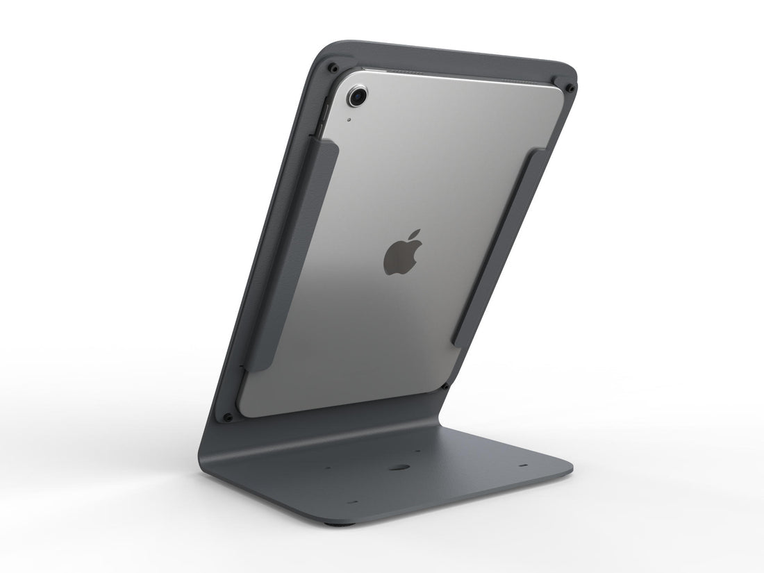Heckler Design Tablet-Ständer – bis 10,2" – für Apple iPad 10 – Grau