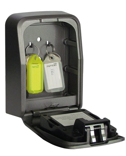 Rieffel Schlüsseldepot KSB-ELO XL, für bis zu 25 Schlüssel, Elektronikschloss (6-stellig), schwarz