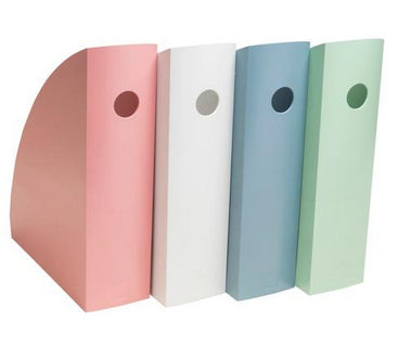 Exacompta Stehsammler – A4+ – Kunststoff – Salbeigrün – 82 × 266 × 305 mm