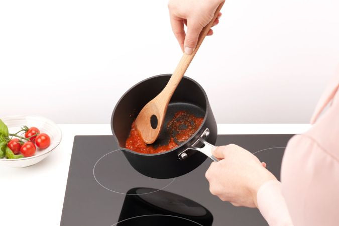 Brabantia 3-teiliges Kochlöffel-Set, 33,5 cm, Buche, Braun