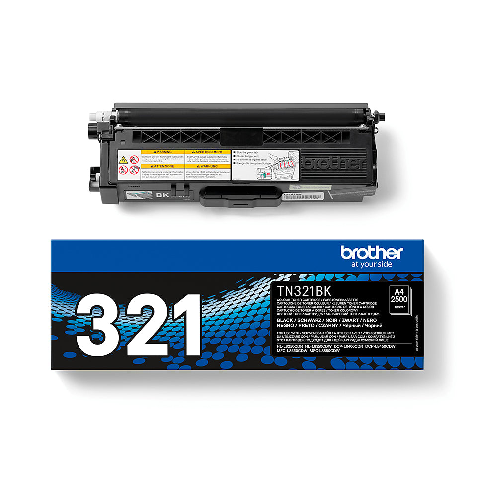 Brother Toner – Schwarz, 2500 Seiten