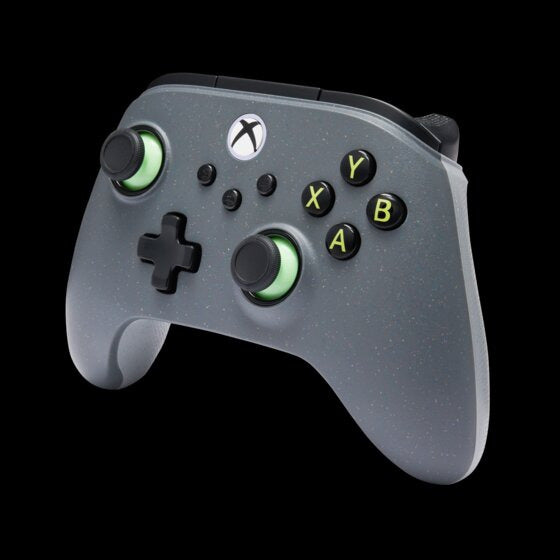 PowerA Advantage Wireless – Gamepad – USB + RF + Bluetooth, Schiefergrau, für Xbox Series X|S, Xbox One & PC