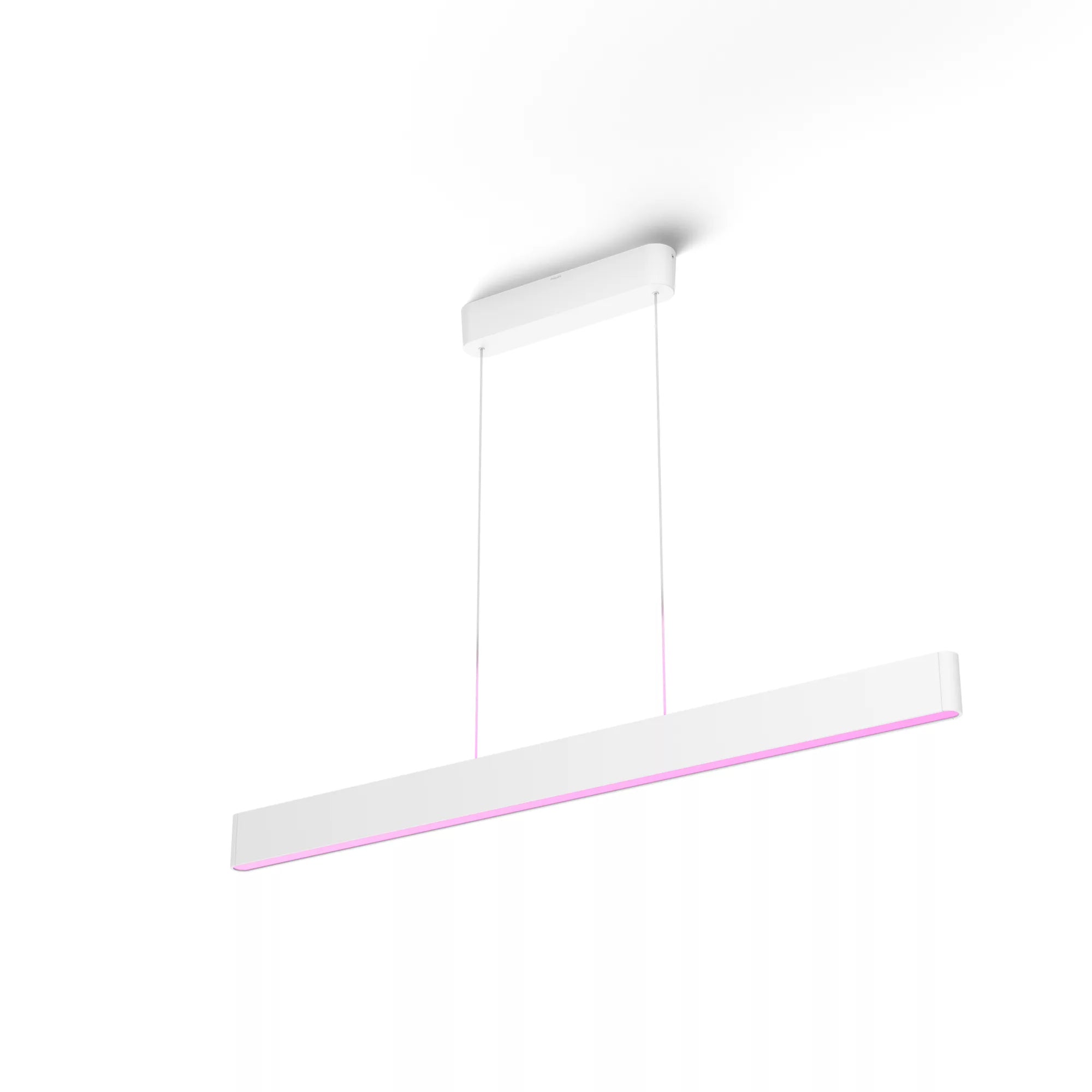 Philips by Signify Philips Hue Hängeleuchte Ensis – 4750 lm, 79 W, 2000–6500 K, dimmbar, für Hue Bridge/Bluetooth – Weiss