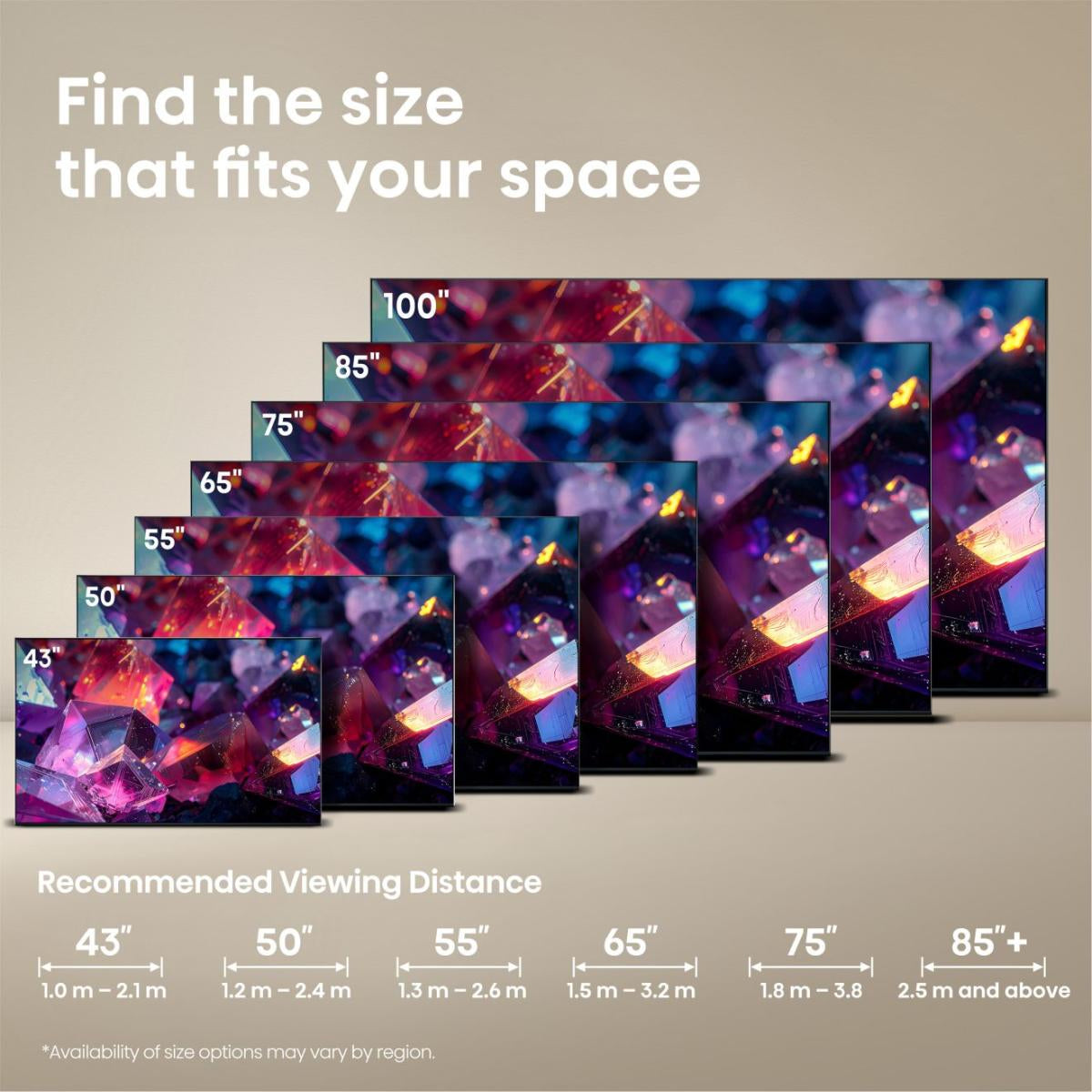 Hisense 100Q7S PRO – 100" QLED Fernseher – 4K UHD – VIDAA – 144 Hz – 400 cd/m² – Dolby Vision