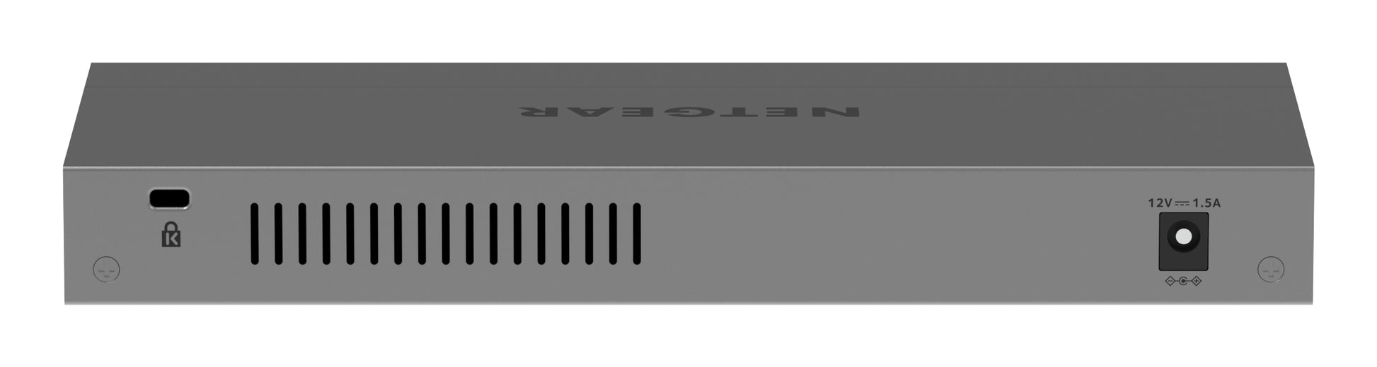 NETGEAR GS108MX-100EUS – Unmanaged L2 Switch – 8× 1G, 1× 10G, Desktop (Rack-Montage-Set)