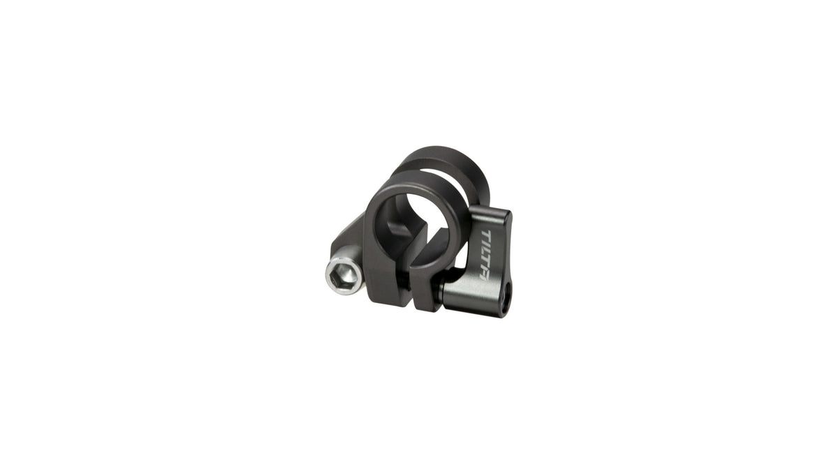 Tilta TA-SRA-15-G Stangenklemme – für 15 mm Stangen – Aluminium/Edelstahl, Schrauben enthalten – Grau