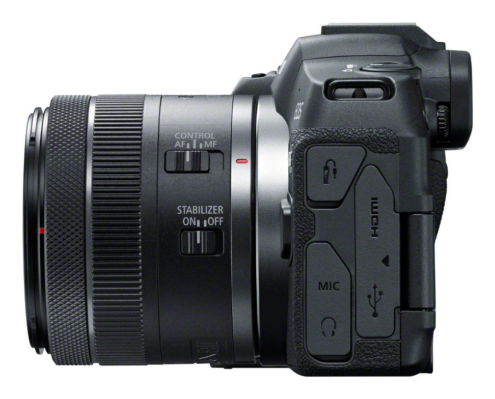 Canon EOS R8 Kit RF 24–50mm f/4,5–6,3 IS STM – Vollformat, 24,2 MP, 4K, schwarz