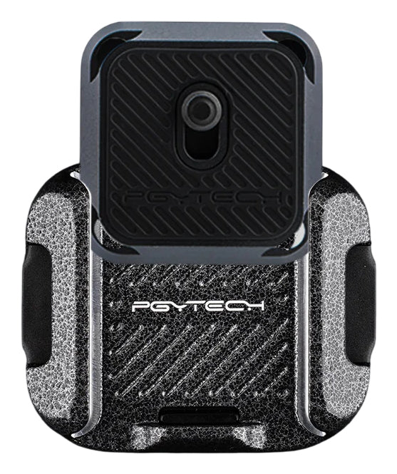 PGYTECH P-CG-195 Montageklemme – Aluminium, Schnellfreigabe – Schwarz/Silber