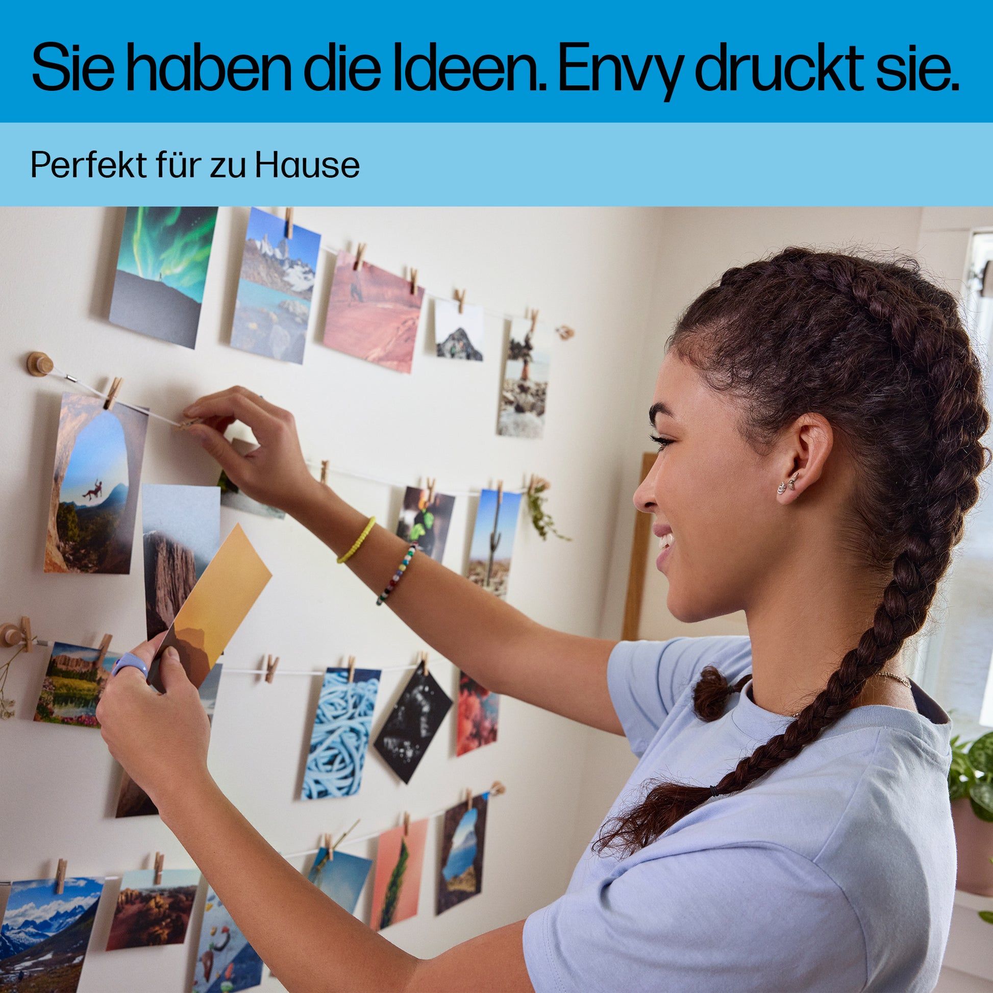 HP Envy 6122E Wireless – Farbtintenstrahl-Multifunktionsdrucker, A4, 3-in-1, Duplex, WLAN, AirPrint, Mopria