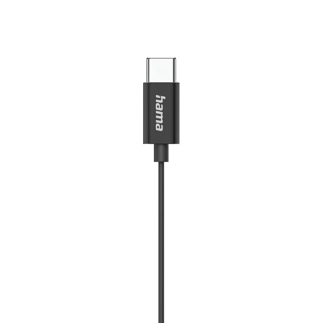 Hama Classy In-Ear Kopfhörer – Stereo, Kabel, USB-C, Schwarz