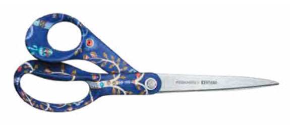 Fiskars Universalschere Taika – 21 cm, Edelstahl, für Rechts- und Linkshänder, Blau