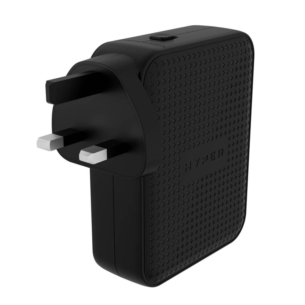 HYPER Netzteil – 140 W, 3× USB-C + 1× USB-A, PD, QC, PPS – für Gaming-Controller, Handy, Netbook u. a.
