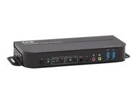 Tripp Lite B005-DPUA2-K – 2-Port DP/HDMI KVM-Switch, Dual-View – 4K/60 Hz, USB 3.0-Hub, Audio