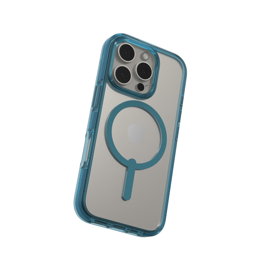ZAGG Backcover – für Apple iPhone 16 Pro – Retro Blue Santa Cruz