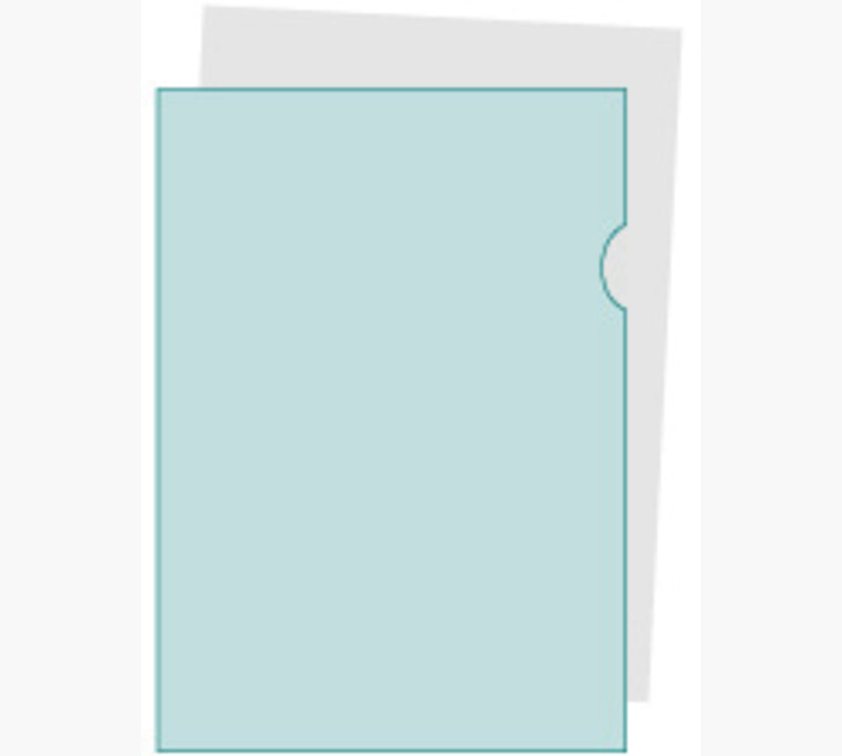 Exacompta Sichthülle A4, matt, 110 g/m², transparent – 50 Stück