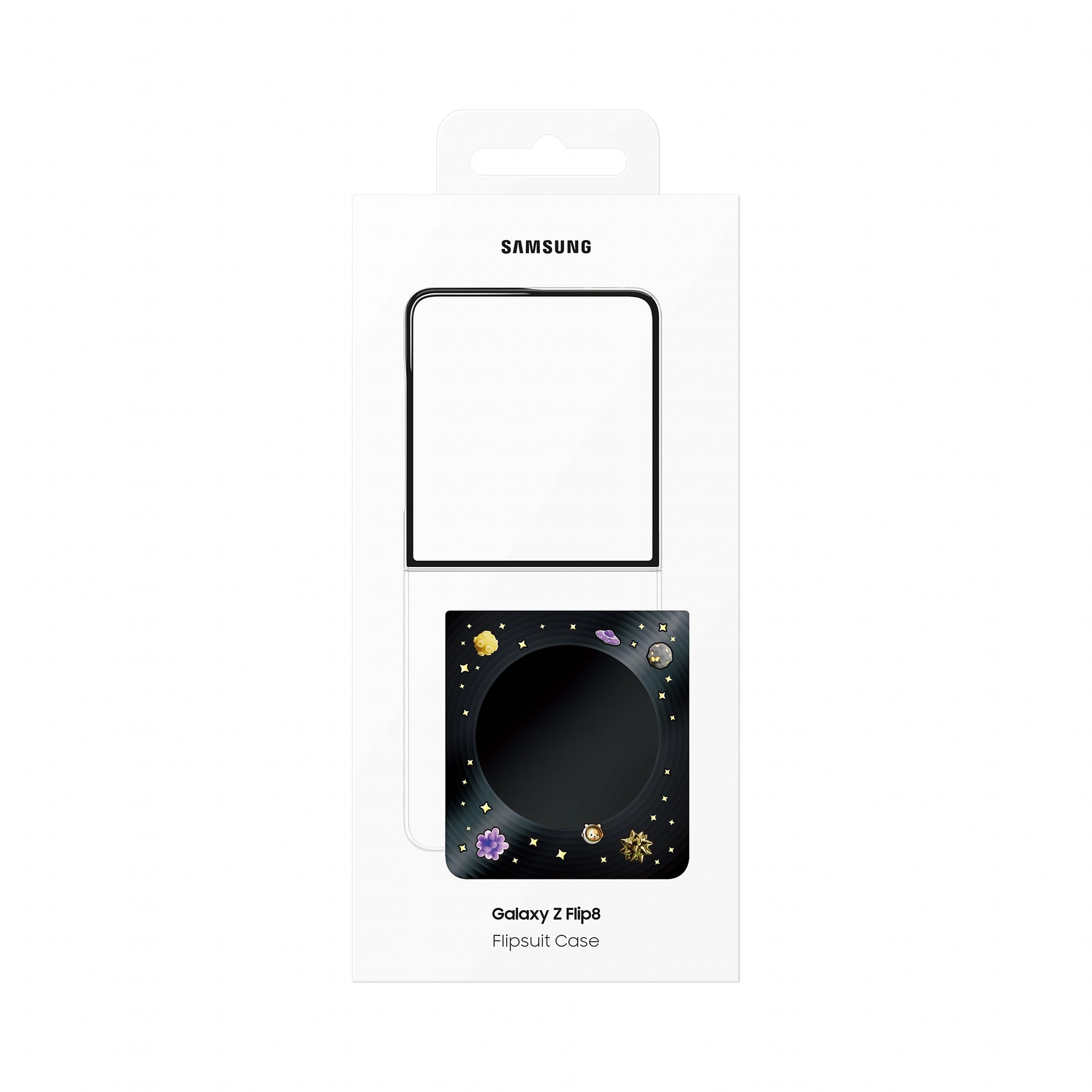Samsung Flipsuit Backcover – für Samsung Galaxy Z Flip8, Kunststoff, schwarz, kratzresistent