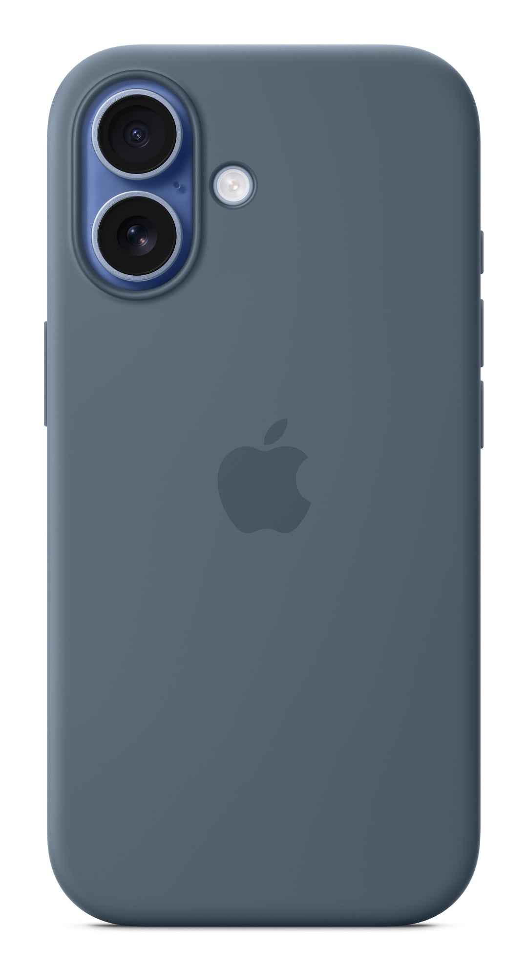 Apple Backcover – für Apple iPhone 17, MagSafe, Silikon, Anchor Blue