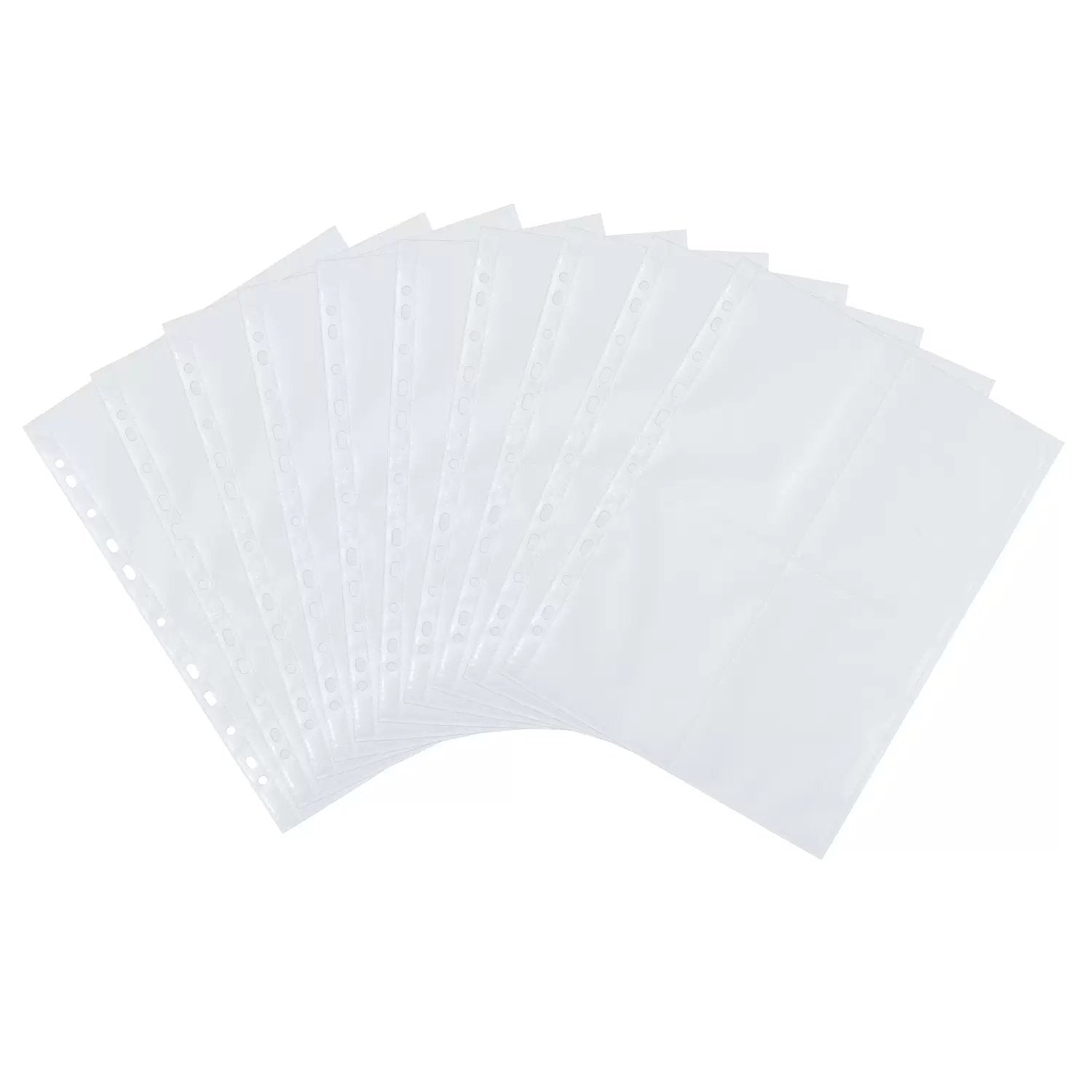 HERMA Sichtmappe 10×15 cm – Transparent, Polypropylen, glänzend, 10er-Pack