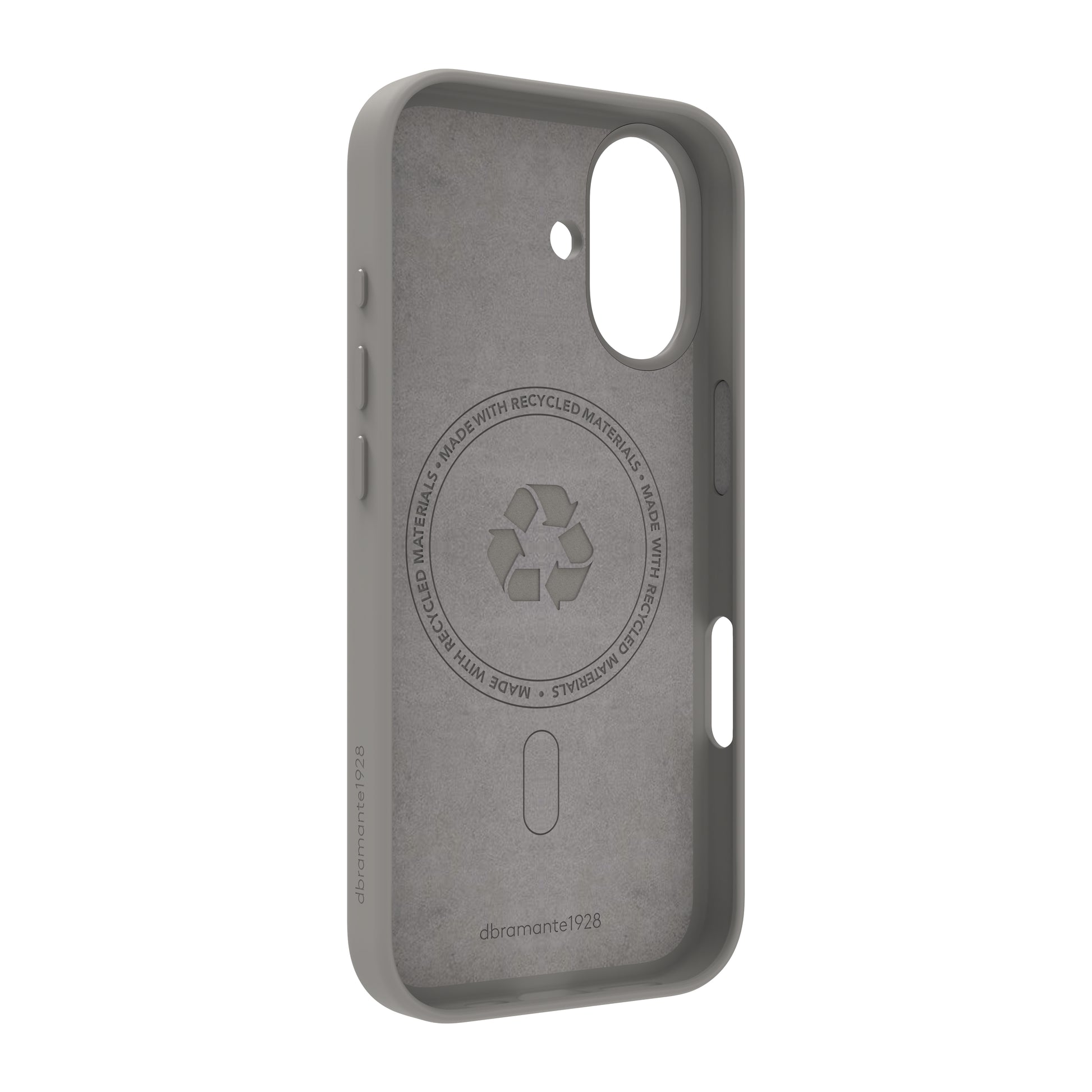 dbramante1928 Roskilde MS Kick ICON Backcover – für Apple iPhone 17, River Stone, bis 1,2 m sturzsicher