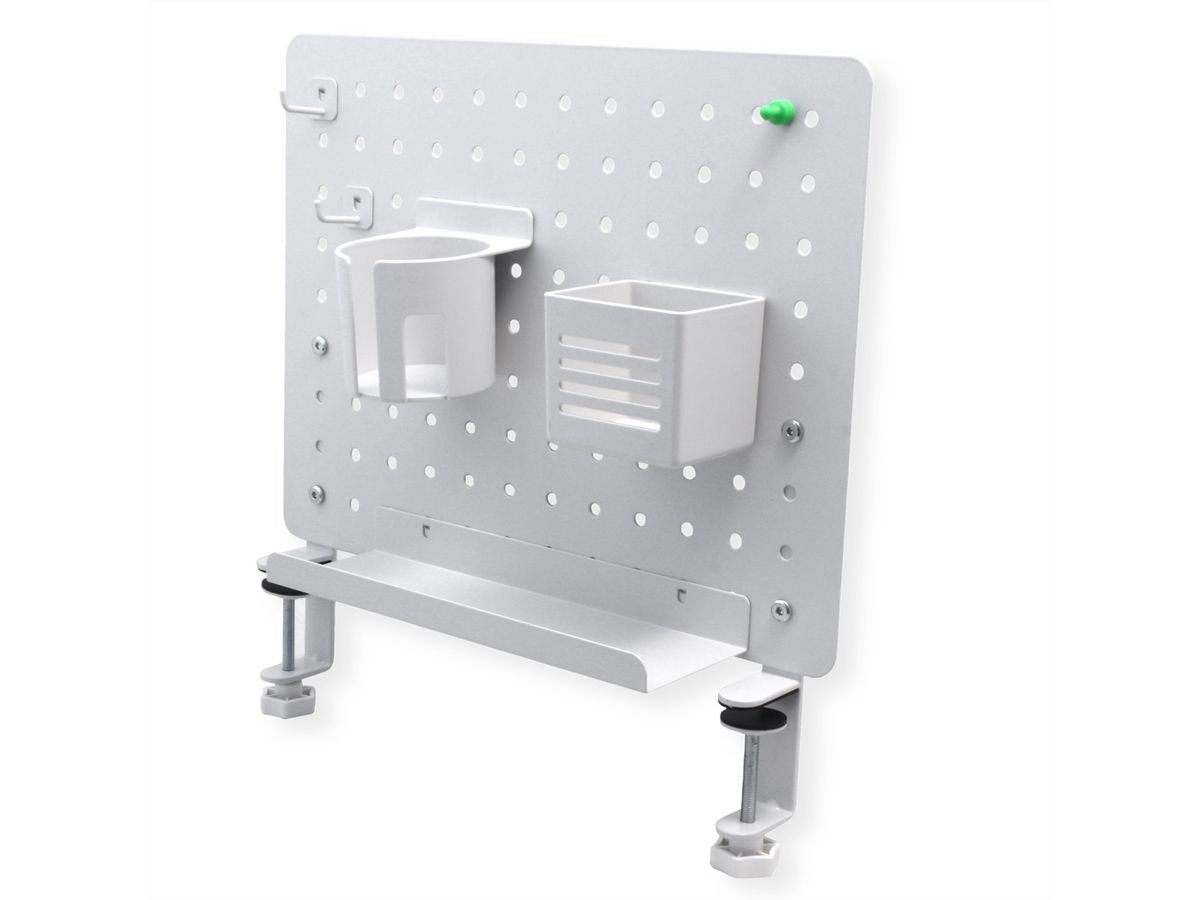 VALUE 17.99.0098 Ablageschale – weiss, Kunststoff/Stahl, B 420 × H 477 × T 99 mm
