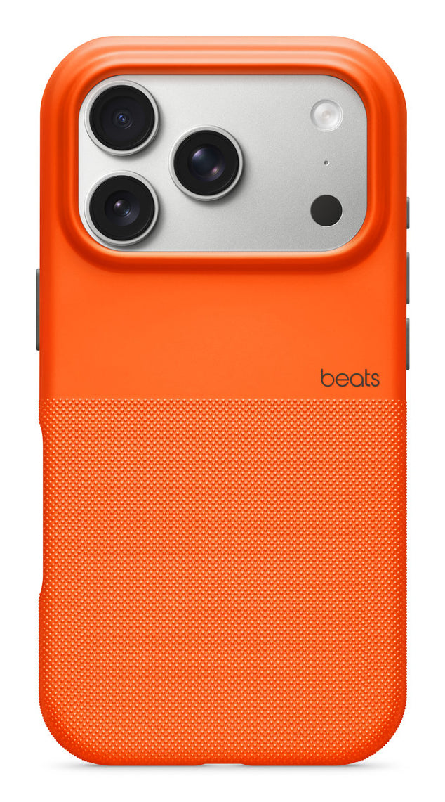 Apple Beats Backcover – für Apple iPhone 17 Pro, MagSafe, TPU, Sierra Orange