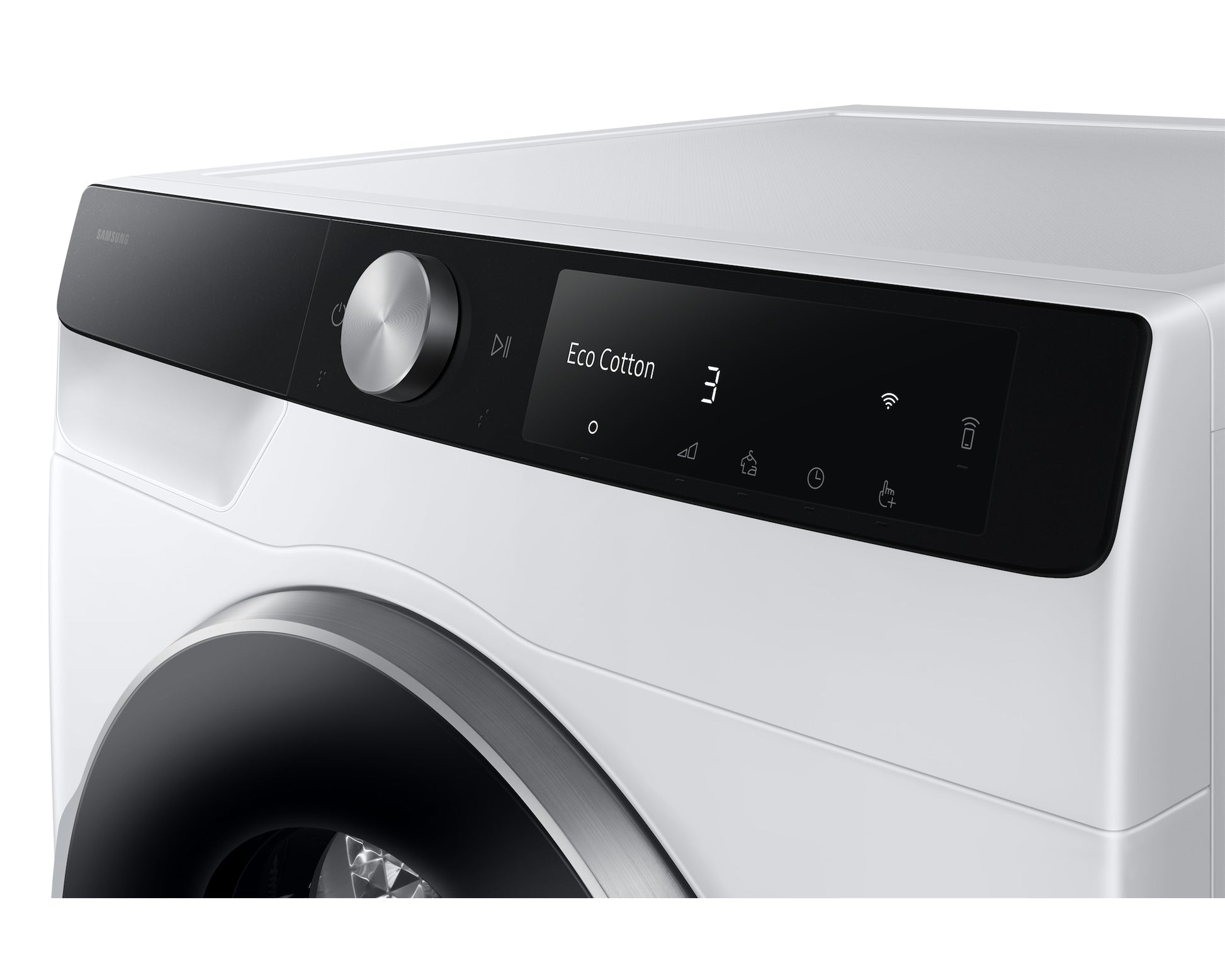 Samsung DV6000 Wäschetrockner – 9 kg, Wärmepumpe, Weiss, 60 × 85 × 60 cm