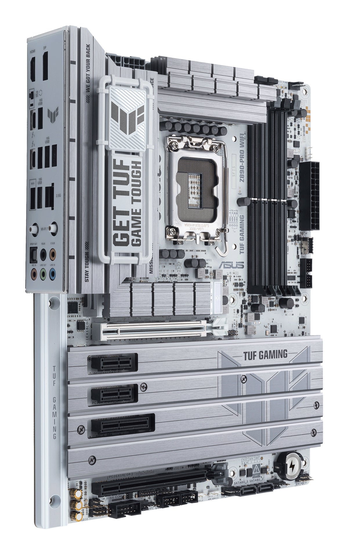 ASUS TUF GAMING Z890-PRO WIFI – Mainboard – LGA 1851, Intel Z890, ATX, DDR5
