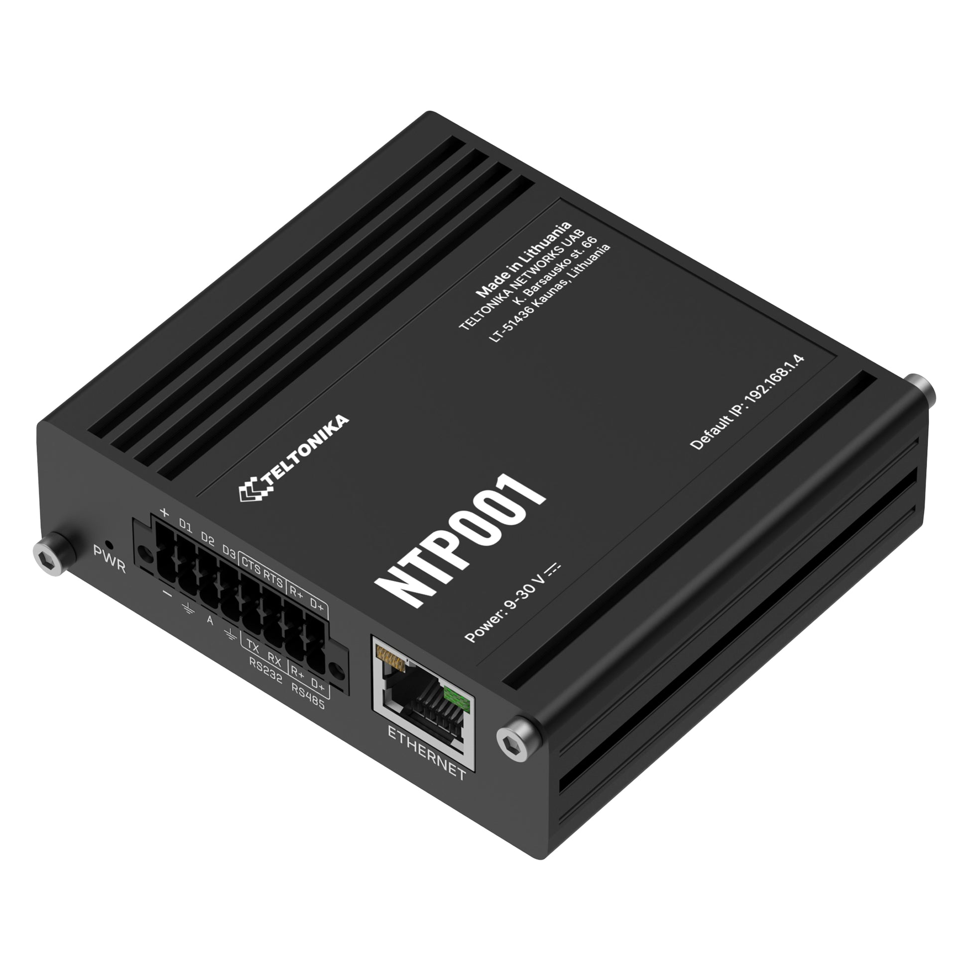 Teltonika Networks NTP001 – NTP-Server – 1×RJ45, Wandmontage