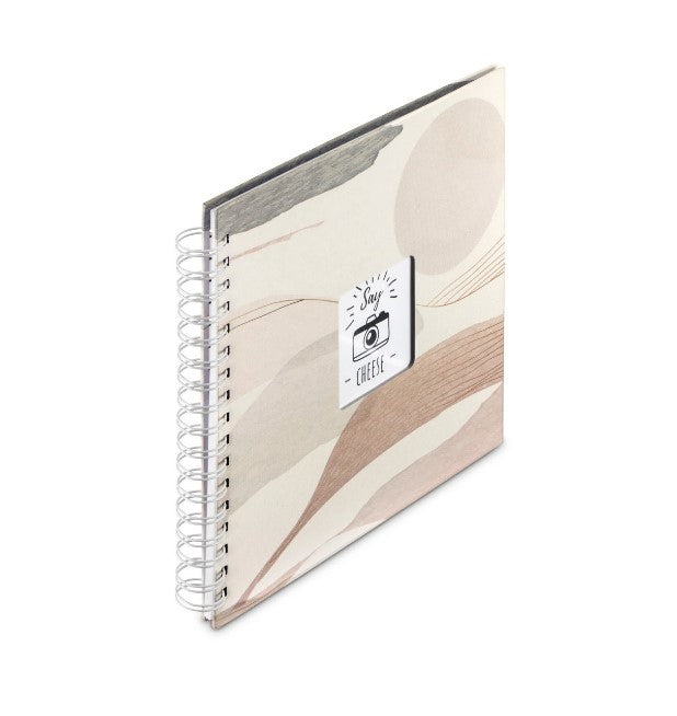 Hama Fotobuch Watercolor – braun, Spiralbindung, Karton, 280 × 240 mm